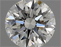 Natural Diamond 0.71 Carats, Round with Excellent Cut, I Color, SI1 Clarity and Certified by GIA