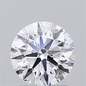 Picture of Lab Grown Diamond 1.57 Carats, Round with Ideal Cut, D Color, VS1 Clarity and Certified by IGI