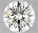 Diamante Natural 3.00 quilates, Redondo , Color J, claridad VVS1 y certificado IGI
