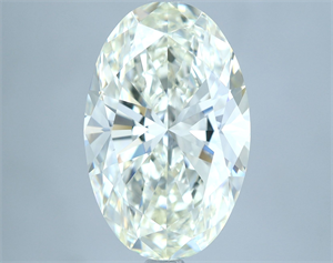 Picture of Natural Diamond 4.23 Carats, Oval with  Cut, I Color, VVS1 Clarity and Certified by IGI