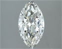 Natural Diamond 1.51 Carats, Marquise with  Cut, H Color, VS2 Clarity and Certified by IGI