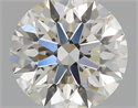 Natural Diamond 0.74 Carats, Round with Excellent Cut, H Color, VS1 Clarity and Certified by GIA