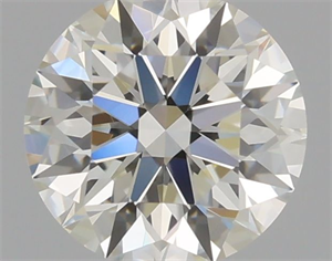 Picture of Natural Diamond 0.74 Carats, Round with Excellent Cut, H Color, VS1 Clarity and Certified by GIA