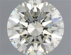 Foto Diamante Natural 0.72 quilates, Redondo , Color J, claridad SI2 y certificado IGI de