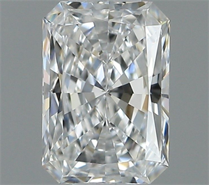 Foto Diamante Natural 0.36 quilates, Radiante , Color E, claridad IF y certificado GIA de
