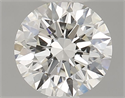 Diamante Natural 0.56 quilates, Redondo , Color J, claridad VVS1 y certificado GIA