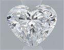 Natural Diamond 0.40 Carats, Heart with  Cut, D Color, SI1 Clarity and Certified by GIA