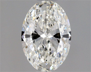 Picture of Natural Diamond 0.50 Carats, Oval with  Cut, H Color, VS1 Clarity and Certified by GIA
