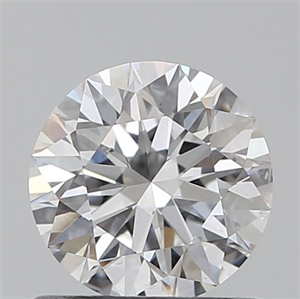 Foto Diamante Natural 0.71 quilates, Redondo , Color D, claridad SI1 y certificado GIA de