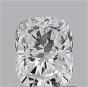 Diamante Natural 0.70 quilates, Del cojín , Color D, claridad VVS2 y certificado GIA
