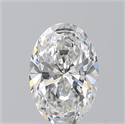 Diamante Natural 0.90 quilates, Ovalado , Color F, claridad VVS2 y certificado GIA