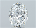 Natural Diamond 1.50 Carats, Oval with  Cut, E Color, SI2 Clarity and Certified by GIA