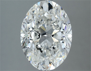 Picture of Natural Diamond 2.52 Carats, Oval with  Cut, H Color, SI2 Clarity and Certified by GIA