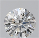 Natural Diamond 0.70 Carats, Round with Excellent Cut, H Color, VVS1 Clarity and Certified by GIA