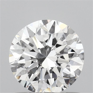 Picture of Lab Grown Diamond 0.88 Carats, Round with Very Good Cut, D Color, VS2 Clarity and Certified by IGI