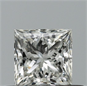 Diamante Natural 0.50 quilates, Princesa , Color G, claridad IF y certificado IGI