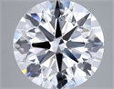Lab Grown Diamond 5.02 Carats, Round with Ideal Cut, D Color, VS1 Clarity and Certified by IGI