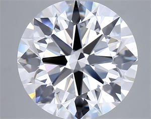 Picture of Lab Grown Diamond 5.02 Carats, Round with Ideal Cut, D Color, VS1 Clarity and Certified by IGI