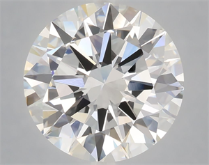 Picture of Lab Grown Diamond 6.01 Carats, Round with Excellent Cut, E Color, VVS2 Clarity and Certified by IGI