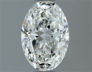 Picture of Natural Diamond 1.00 Carats, Oval with  Cut, H Color, VS2 Clarity and Certified by IGI