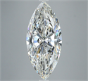 Natural Diamond 3.01 Carats, Marquise with  Cut, G Color, VS2 Clarity and Certified by GIA
