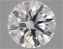 Lab Grown Diamond 4.02 Carats, Round with Excellent Cut, D Color, VVS1 Clarity and Certified by GIA