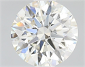Natural Diamond 1.01 Carats, Round with Excellent Cut, K Color, VS2 Clarity and Certified by GIA