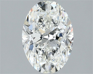 Picture of Natural Diamond 1.30 Carats, Oval with  Cut, G Color, SI2 Clarity and Certified by GIA
