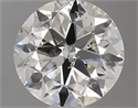 Diamante Natural 0.90 quilates, Redondo , Color J, claridad I1 y certificado GIA