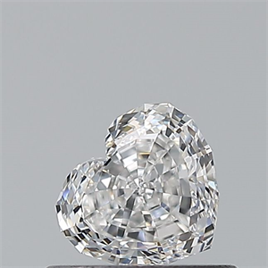 Picture of Natural Diamond 0.50 Carats, Heart with  Cut, E Color, VVS2 Clarity and Certified by GIA
