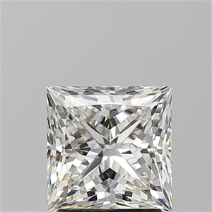 Picture of Natural Diamond 2.21 Carats, Princess with  Cut, I Color, VS2 Clarity and Certified by GIA