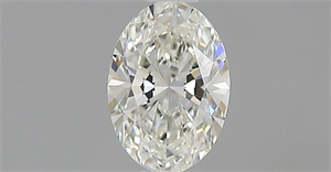 Picture of Natural Diamond 0.55 Carats, Oval with  Cut, J Color, VVS1 Clarity and Certified by GIA
