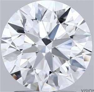 Foto Diamante Natural 2.50 quilates, Redondo , Color D, claridad VS2 y certificado GIA de