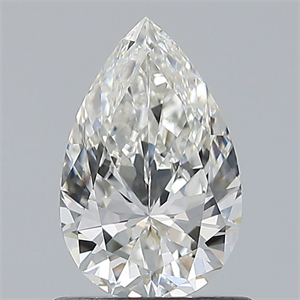 Picture of Natural Diamond 0.80 Carats, Pear with  Cut, H Color, VVS2 Clarity and Certified by GIA