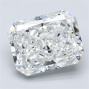 Picture of Natural Diamond 5.02 Carats, Radiant with  Cut, G Color, SI1 Clarity and Certified by GIA