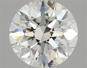 Picture of Natural Diamond 2.00 Carats, Round with Excellent Cut, J Color, SI1 Clarity and Certified by GIA