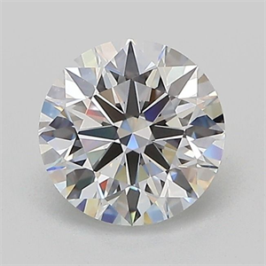 Picture of Lab Grown Diamond 1.04 Carats, Round with Ideal Cut, D Color, VS1 Clarity and Certified by IGI