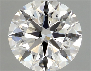 Foto Diamante Natural 0.40 quilates, Redondo , Color H, claridad VVS1 y certificado GIA de