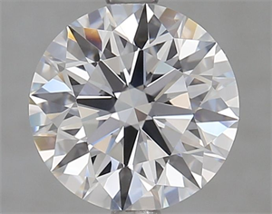 Picture of Lab Grown Diamond 2.51 Carats, Round with Ideal Cut, D Color, VVS1 Clarity and Certified by IGI
