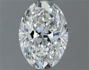 Picture of Natural Diamond 0.60 Carats, Oval with  Cut, G Color, VVS2 Clarity and Certified by GIA