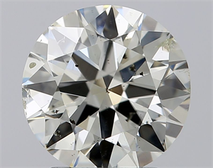 Foto Diamante Natural 2.01 quilates, Redondo , Color I, claridad SI2 y certificado IGI de