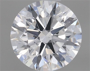 Picture of Natural Diamond 0.76 Carats, Round with Excellent Cut, D Color, SI2 Clarity and Certified by GIA