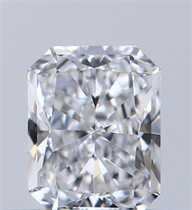 Picture of Natural Diamond 0.34 Carats, Radiant with  Cut, D Color, VS1 Clarity and Certified by GIA