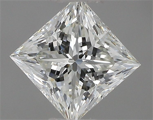 Foto Diamante Natural 0.50 quilates, Princesa , Color H, claridad VS1 y certificado IGI de