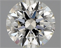 Diamante Natural 0.90 quilates, Redondo , Color J, claridad SI1 y certificado GIA