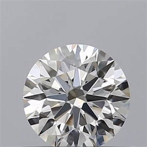 Picture of Natural Diamond 0.42 Carats, Round with Excellent Cut, F Color, VS1 Clarity and Certified by GIA
