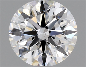 Foto Diamante Natural 0.61 quilates, Redondo , Color E, claridad SI2 y certificado GIA de