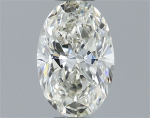 Picture of Natural Diamond 0.60 Carats, Oval with  Cut, I Color, VVS2 Clarity and Certified by IGI