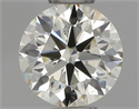 Diamante Natural 0.50 quilates, Redondo , Color K, claridad VS2 y certificado IGI