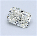 Natural Diamond 1.20 Carats, Radiant with  Cut, J Color, VS2 Clarity and Certified by GIA